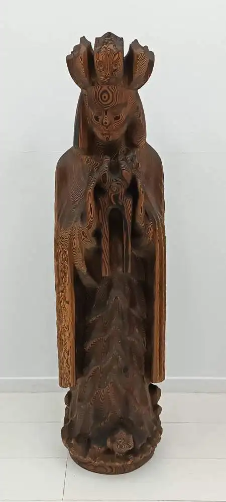 7303-geschnitzte Holzfigur-Figur-Skulptur-130 cm hoch geschnitzte Figur-Schnitze 5