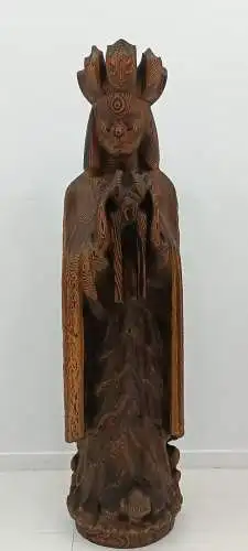 7303-geschnitzte Holzfigur-Figur-Skulptur-130 cm hoch geschnitzte Figur-Schnitze