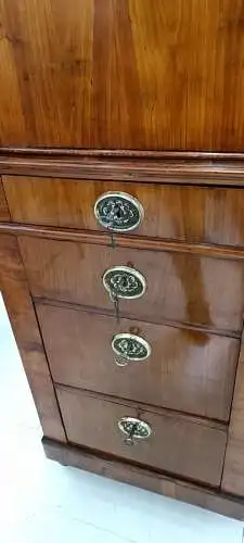 7304-Biedermeierschreibtisch-Rollladenschreibtisch-sehr großer Schreibtisch-Bied