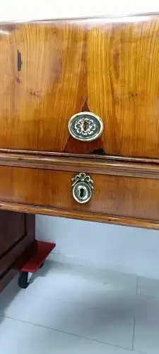 7304-Biedermeierschreibtisch-Rollladenschreibtisch-sehr großer Schreibtisch-Bied