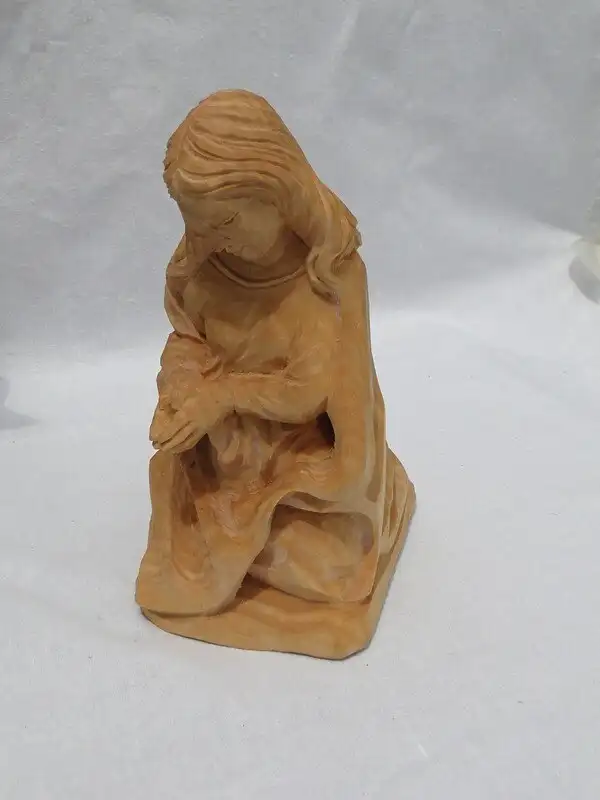 3457-Krippenfiguren-Holzkiste-8 Holzfiguren-Krippe-Truhe-Holzfiguren-Box 3