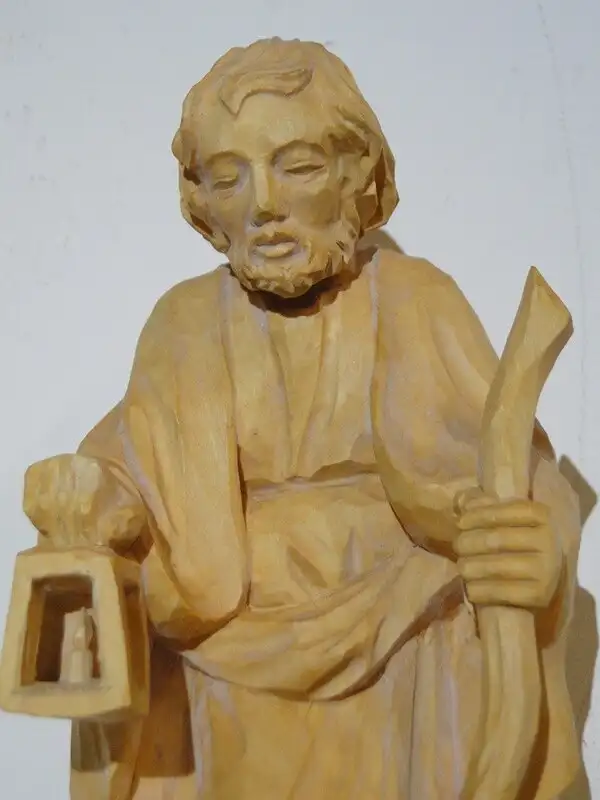 3457-Krippenfiguren-Holzkiste-8 Holzfiguren-Krippe-Truhe-Holzfiguren-Box 7