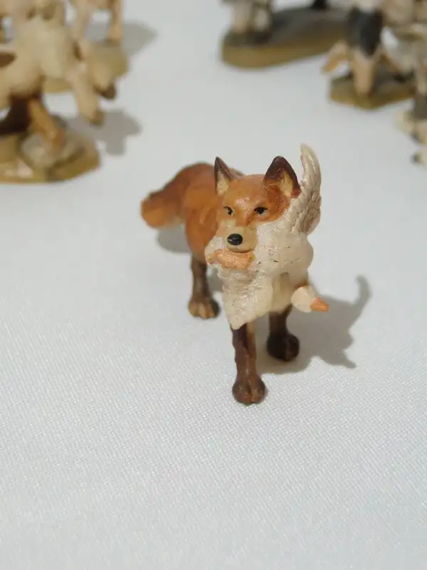 3692D-Figuren-Bauernhof-Krippenfiguren-Kinder mit Tieren- 3