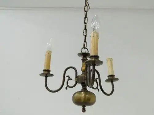 5049D-Luster-Deckenleuchte-Kronleuchter-Lüster-Messingluster-Messinglampe-Lampe