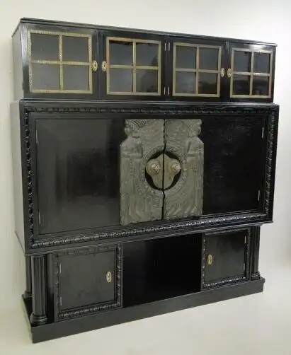 3413-Jugendstilkredenz-ORIGINAL JUGENDSTIL-Kredenz-Wiener Werkstätte-Jugendstilk 0