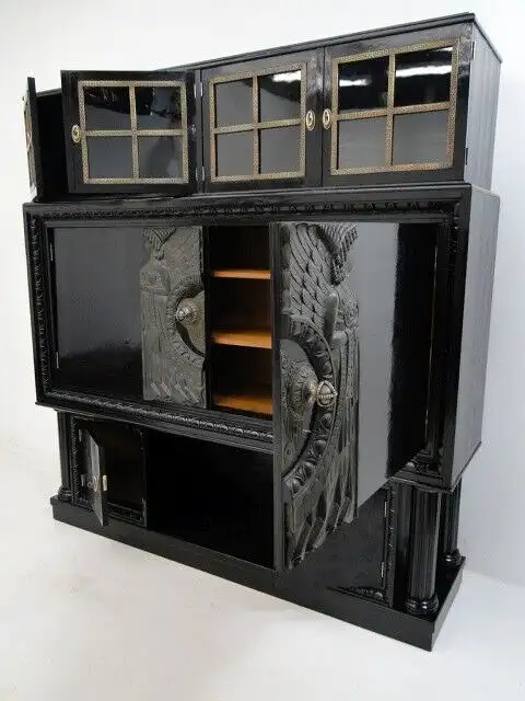 3413-Jugendstilkredenz-ORIGINAL JUGENDSTIL-Kredenz-Wiener Werkstätte-Jugendstilk 5