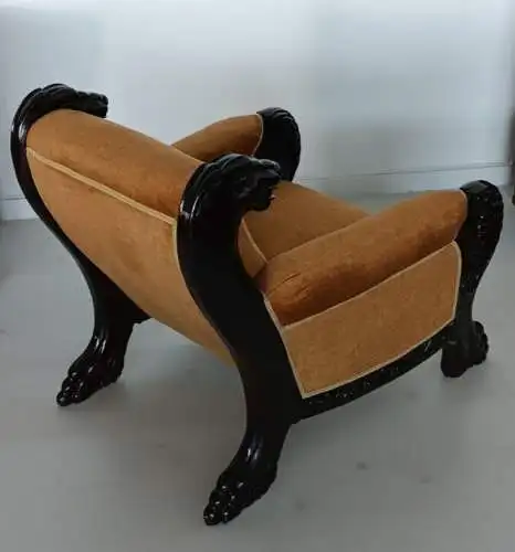 H61070-Herrschaftsstuhl-Fauteuil-Armlehnenstuhl-Herrschaftssessel-