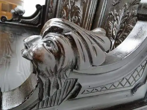 3178-HISTRORISMUS-Sitzbank-Truhenbank-Gründerzeit-Bank-Historismusbank-Sitzmöbel