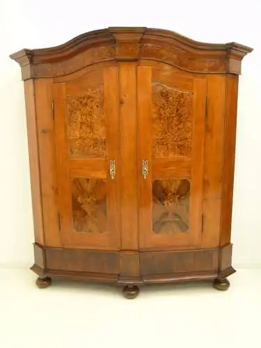 5334D-Barock Kasten-Kasten-Schrank-Kleiderschrank-Kleiderkasten-Barock Schrank-
