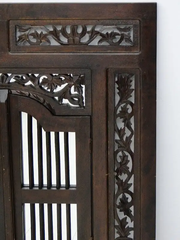 3503-Spiegel-Fensterspiegel-Wandspiegel-gerahmt-Holzrahmen-Fensterrahmen- 2