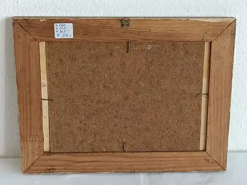 H140-Ölbild-Öl auf Holz-Ölgemälde-Bild-Landschaftsbild-Gemälde-gerahmt