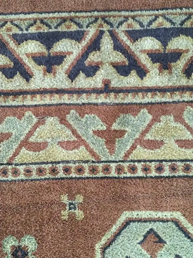 H6/9-Lateinamerikanischer-Teppich-Wandteppich-Tischteppich-Handknüpfer 5