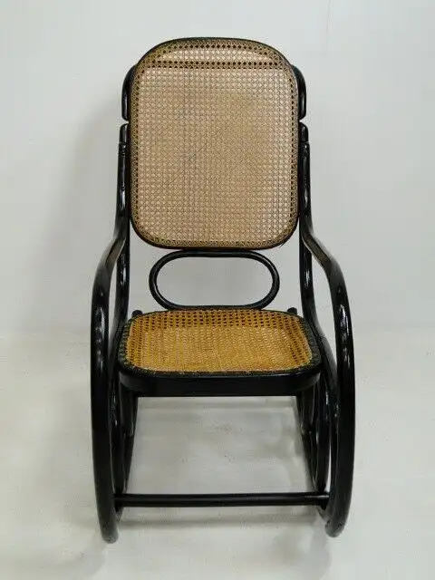 4146-Schaukelstuhl-Bugholz-Wiener Geflecht-Bugholzschaukelstuhl-Wippstuhl 1