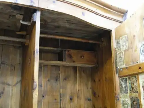 4690-Knochenbarock-Kleiderschrank-Schrank-Kasten-ORIGINAL Knochenbarock-Kleiderk