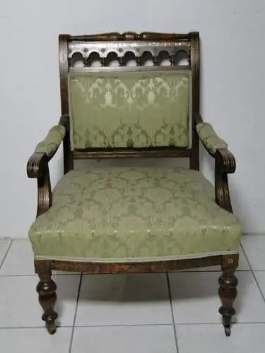 4148-4218-Makart-Fauteuil-Polstersessel-Armlehnenstuhl-Stuhl-Makartfauteuil
