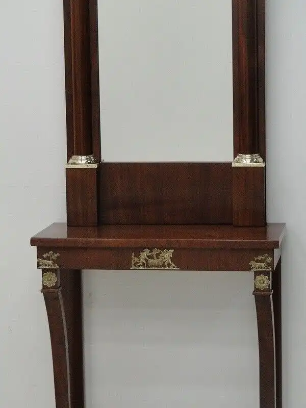 2187D-Konsole-Spiegel-Wandspiegel-Konsolenspiegel-Wandkonsole-Vorzimmerspiegel- 1