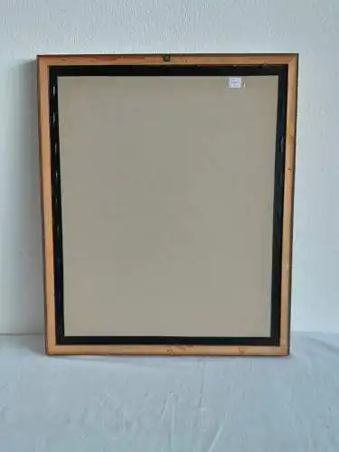 H560-Druck-Kunststudie-Gemälde-Bild-Passepartout-hinter Glas-gerahmt