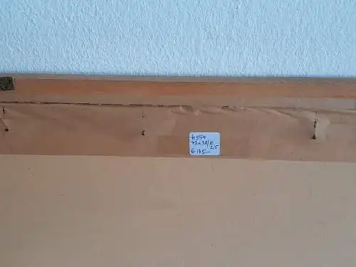 H554-Szenenbild-Gemälde-Bild-Mischtechnik-gerahmt-hinter Glas