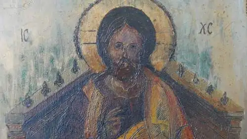 H108-Ikone-auf Holz-Gemälde-Bild