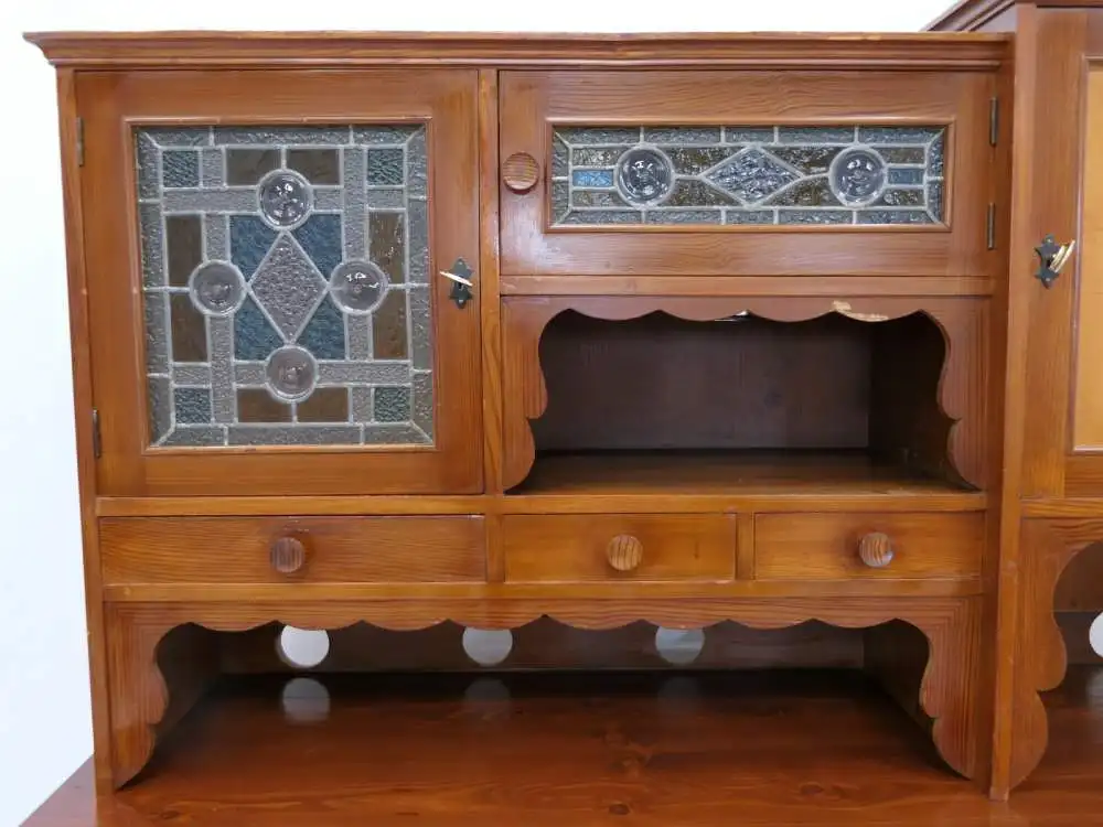 3531-Bauernkredenz-Anrichte-Kredenz-Kasten-Bauernstube-Buffet-Bauernmöbel- 7