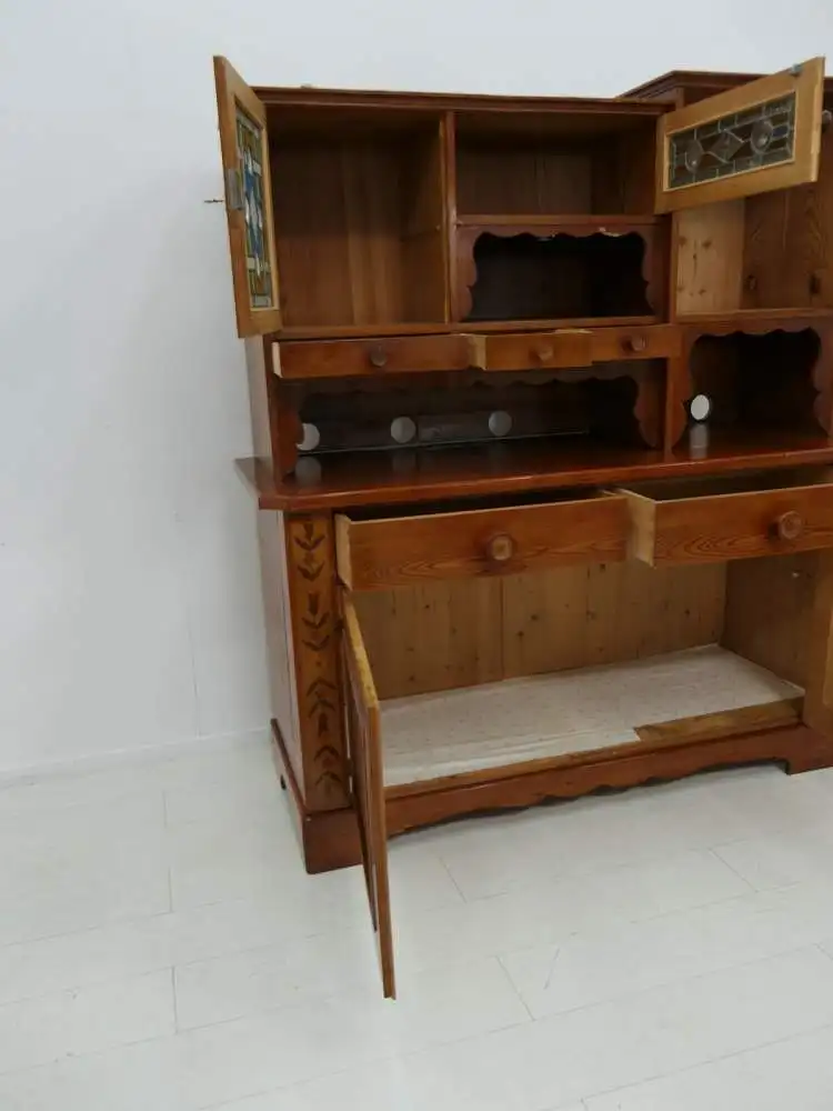 3531-Bauernkredenz-Anrichte-Kredenz-Kasten-Bauernstube-Buffet-Bauernmöbel- 9