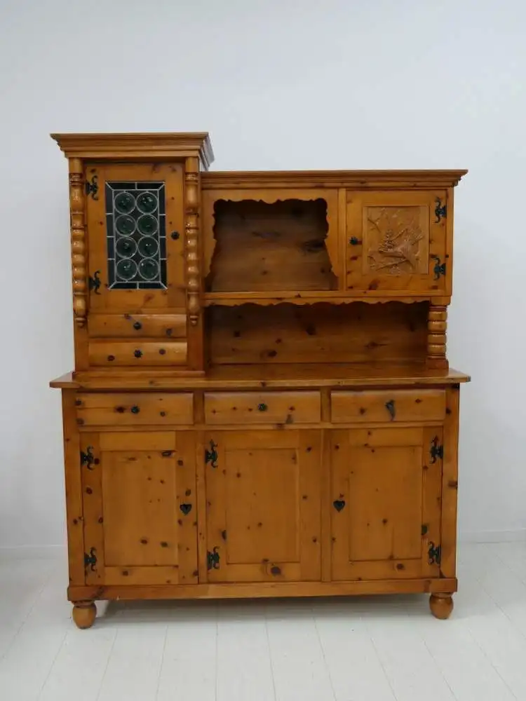 5448-Bauernstube-Anrichte-Bauernkredenz-Buffet-Bauernmöbel-Kredenz-Landhausstil- 1