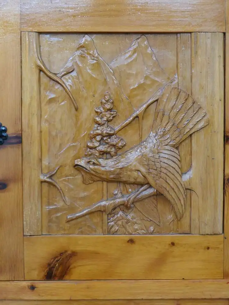 5448-Bauernstube-Anrichte-Bauernkredenz-Buffet-Bauernmöbel-Kredenz-Landhausstil- 10