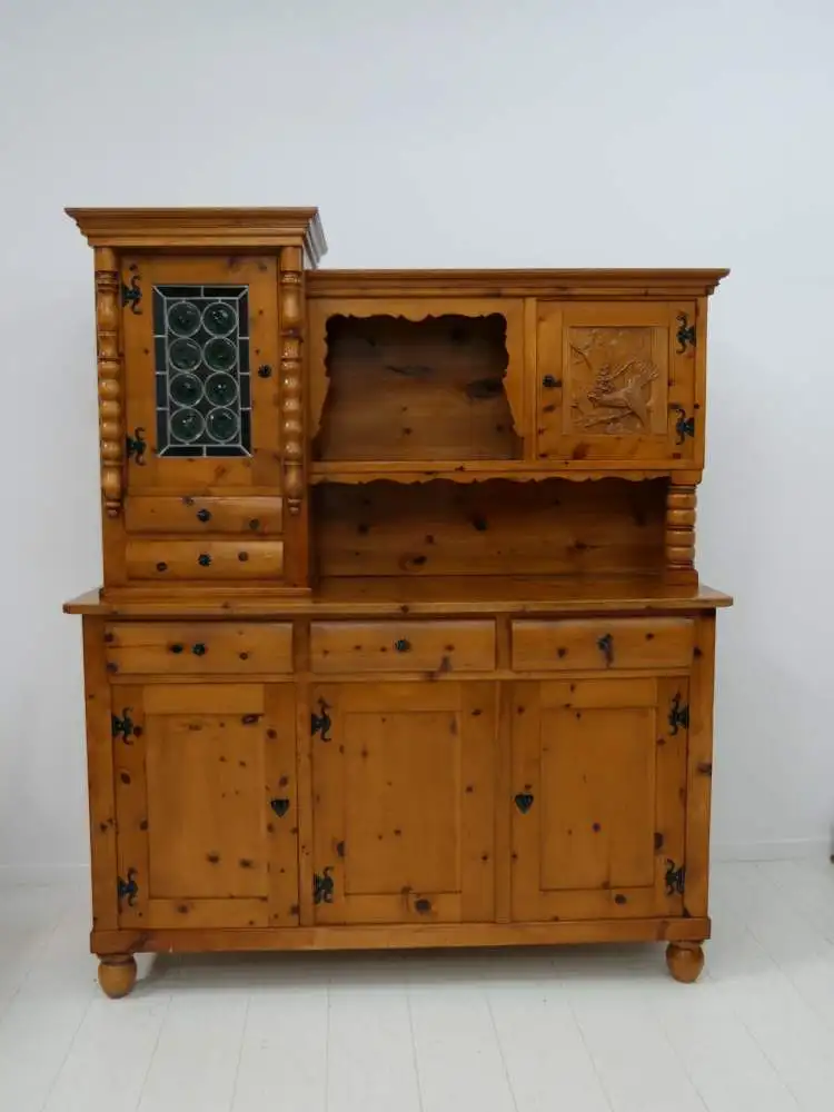 5448-Bauernstube-Anrichte-Bauernkredenz-Buffet-Bauernmöbel-Kredenz-Landhausstil- 2