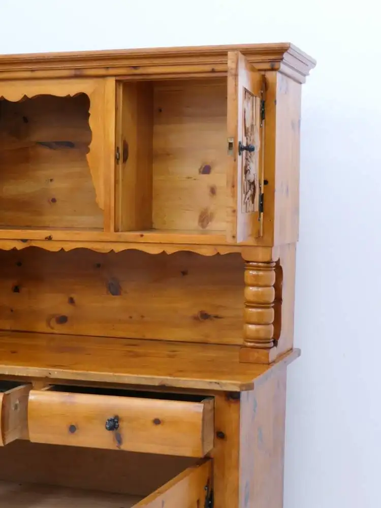 5448-Bauernstube-Anrichte-Bauernkredenz-Buffet-Bauernmöbel-Kredenz-Landhausstil- 8