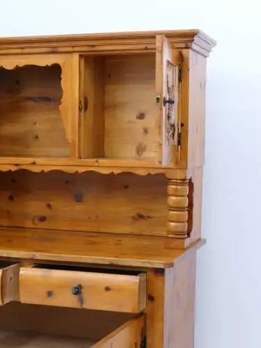 5448-Bauernstube-Anrichte-Bauernkredenz-Buffet-Bauernmöbel-Kredenz-Landhausstil-