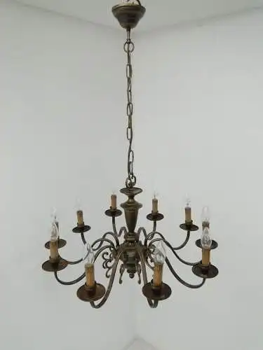 5099D-Luster-Leuchte-Deckenleuchte-Deckenlampe-Lampe-Lüster-Messingluster-