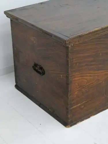 5197D-Truhe-Bauerntruhe-Vorzimmertruhe-Schatztruhe-Holztruhe-Kiste-Schatzkiste-