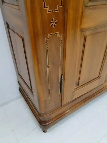 5276-Barock Kasten-Schrank-Kleiderschrank-josefinisch-Kleiderkasten-Barockschran