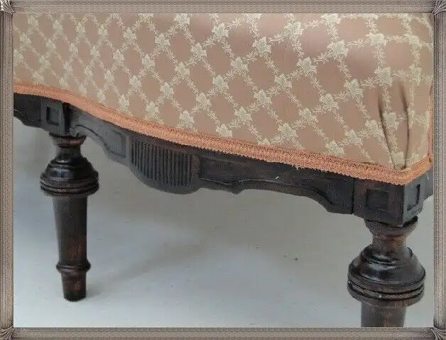 2082-Spätbiedermeier Sofa-Sofa-Couch-Bank-Polsterbank-Historismus-Polsterbank- 2