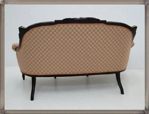 2082-Spätbiedermeier Sofa-Sofa-Couch-Bank-Polsterbank-Historismus-Polsterbank- 4