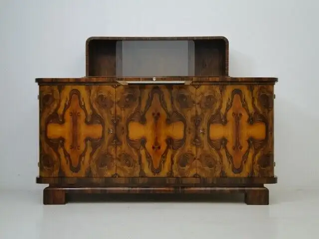 3405-ART DECO-Anrichte-Kredenz-Art Deco Kredenz-Buffet-Art Deco Anrichte-Art Dec 0