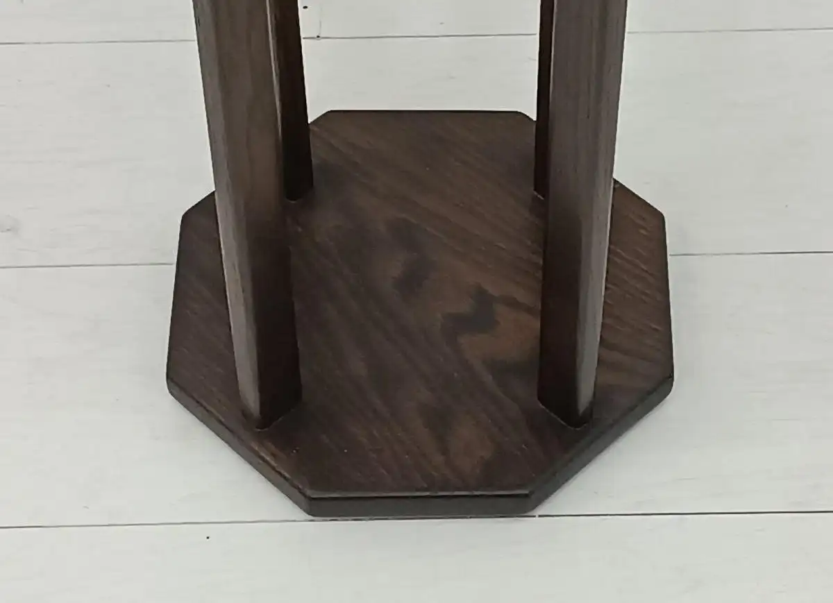7357-Blumensäule-Säule-Blumentisch-Holzblumensäule-Blumenpodest-Blumenständer- 3