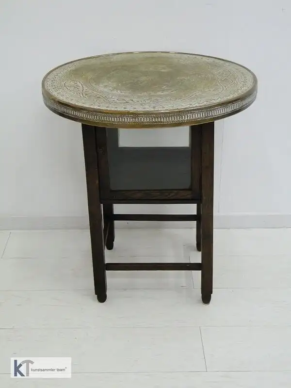 5386D-Vitrine-Vitrinentisch-Beistelltisch-Beistellkästchen-kleine Vitrine-Tisch- 0