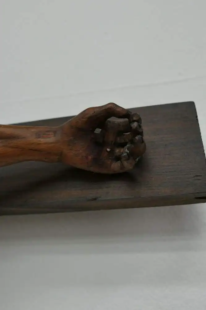 6031D-Kruzifix-Holzkreuz-Jesus-geschnitzt-Kreuz-Jesus am Kreuz-INRI-gekreuzigter 6