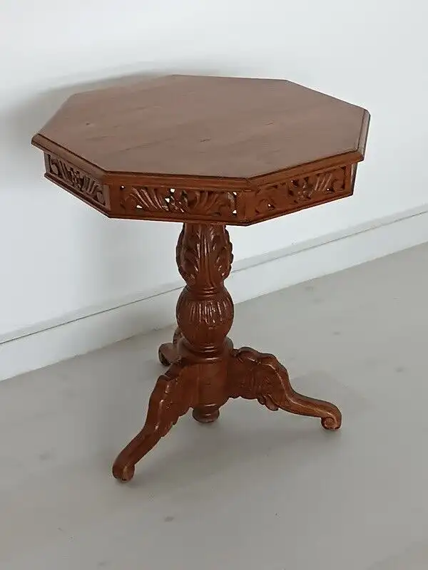 H61207-asiatischer Beistelltisch-Tisch-asiatisch-Blumentisch-Salontisch-Beistell 2