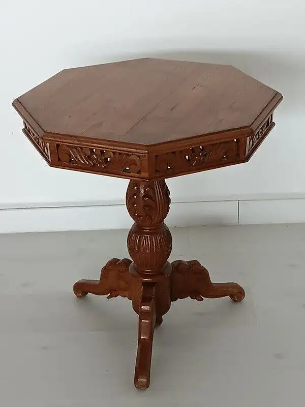 H61207-asiatischer Beistelltisch-Tisch-asiatisch-Blumentisch-Salontisch-Beistell 6