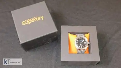 3888D-Herrenarmbanduhr-Superdry - Armbanduhr--Lederarmbanduhr  SUPERDRY 