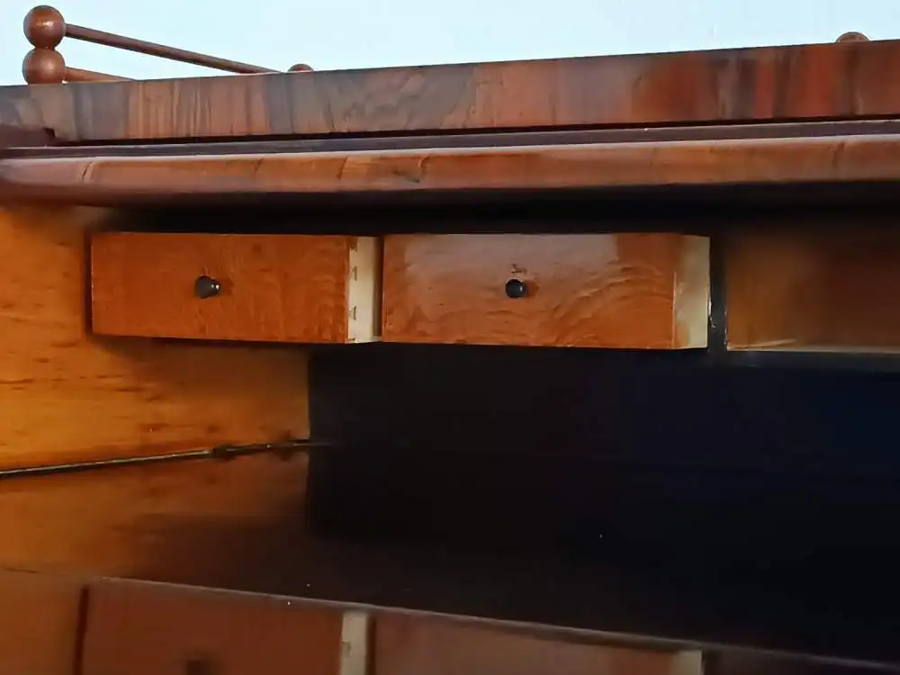 H60027- ORIGINAL BIEDERMEIER Schreibtisch-Schreibmöbel- Biedermeier-Schreibtisch 6