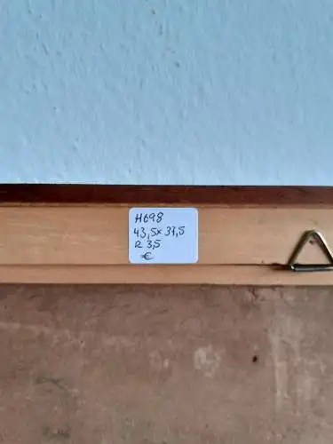H698-Szenerie-Öl auf Karton-Ölbild-Ölgemälde-gerahmt-Bild-Gemälde-