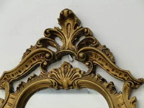 Spiegel-Hängespiegel-Wandspiegel-Prunkrahmen-Metall-gerahmt