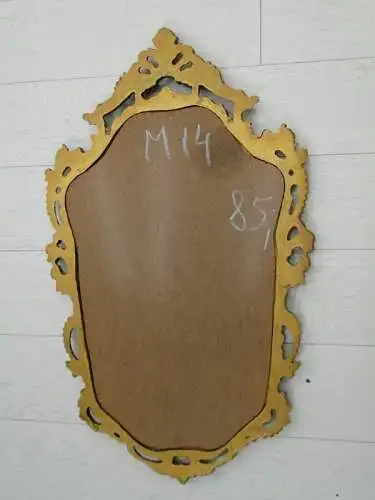 Spiegel-Hängespiegel-Wandspiegel-Prunkrahmen-Metall-gerahmt