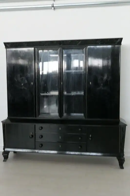 H60727-Art Deco-Bücherkasten-Bücherschrank-Kasten-Schrank 1