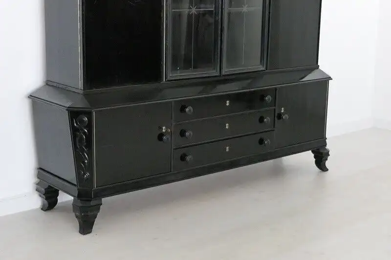 H60727-Art Deco-Bücherkasten-Bücherschrank-Kasten-Schrank 3