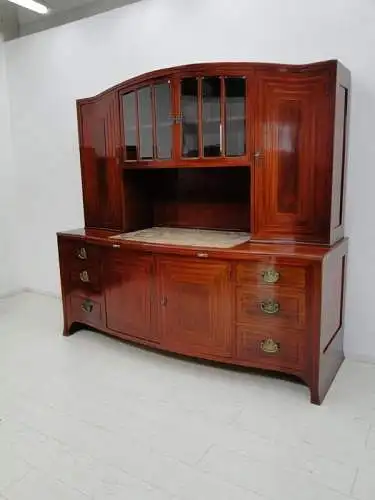 3811-Spätjugendstilanrichte-Anrichte-Buffet-Jugendstil-Kredenz-A. Ungethüm-1910-