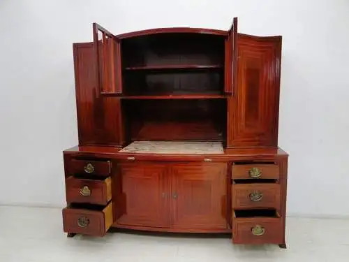 3811-Spätjugendstilanrichte-Anrichte-Buffet-Jugendstil-Kredenz-A. Ungethüm-1910-
